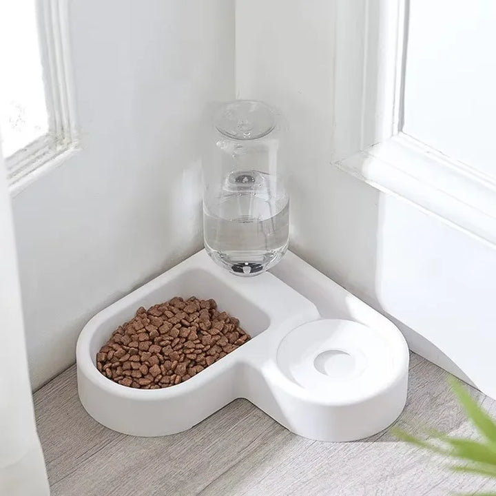 Double Pet Bowl Set – Food & Water Feeder for Cats & Small Dogs 🐾🥣