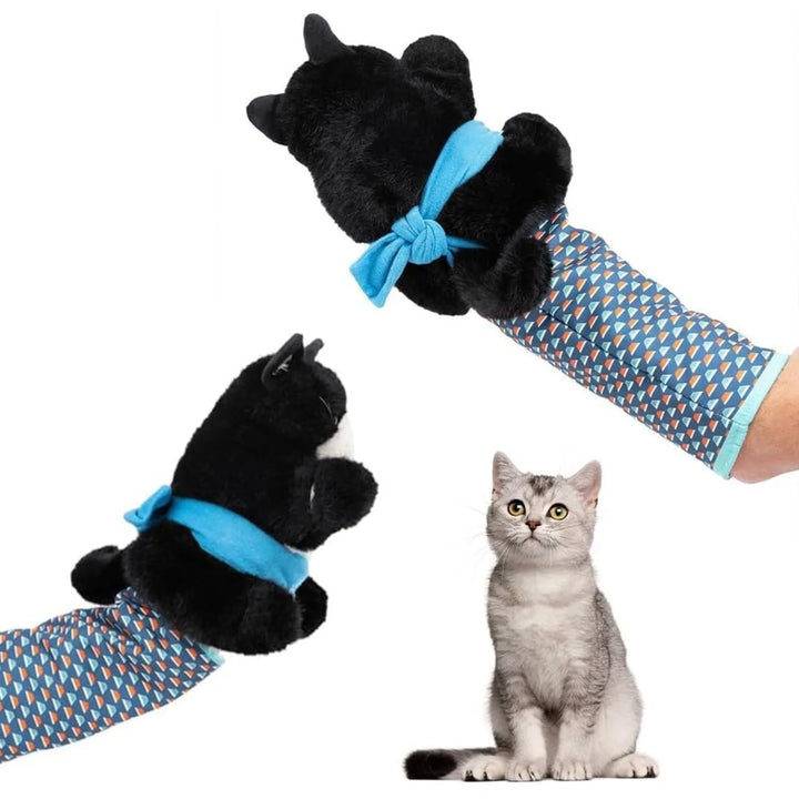 Interactive Cat Puppet Toy – Durable Plush for Safe Play & Bonding