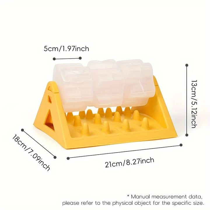 Interactive Dog Food Dispenser – Durable Puzzle Feeder with Slow-Feeding Design