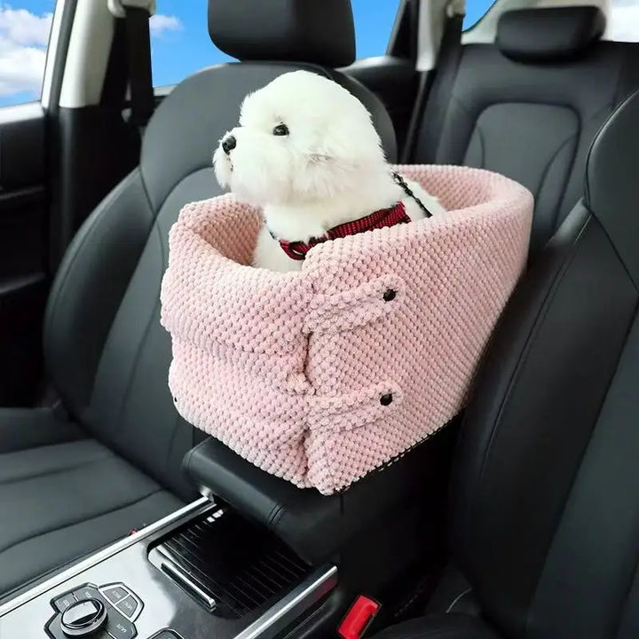 Dog Car Seat Carrier – Foldable Hammock Cover for Safe Pet Transport
